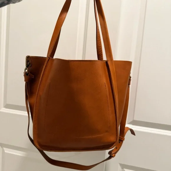 Madewell The Sydney Leather Tote - Burnished Caramel - Picture 3 of 4